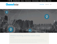 Tablet Screenshot of channelwise.co.za